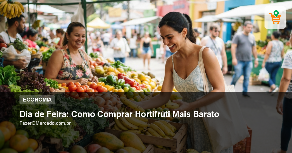 Dia de Feira: Como Comprar Hortifrúti Mais Barato