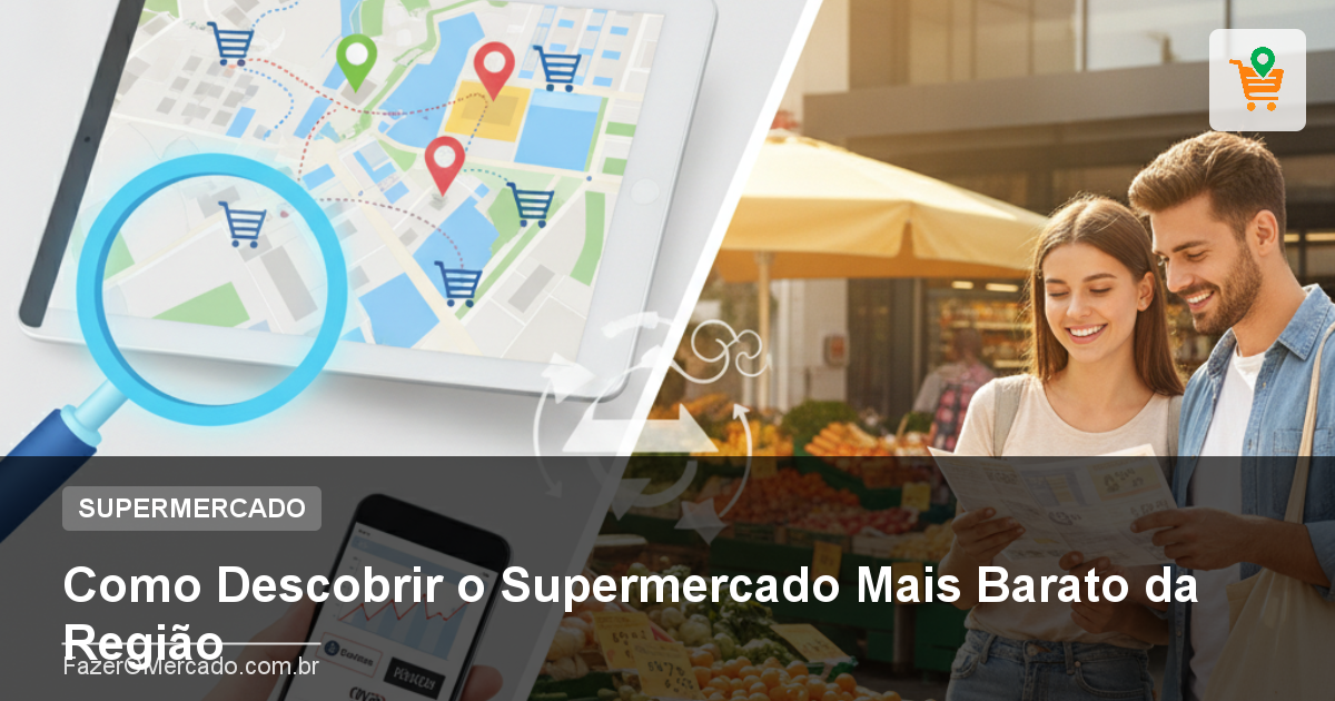 Como Descobrir o Supermercado Mais Barato da Região