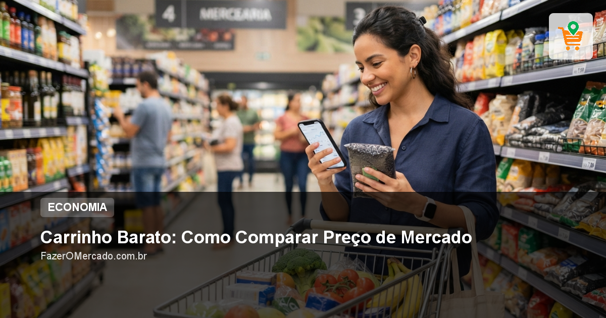 Carrinho Barato: Como Comparar Preço de Mercado