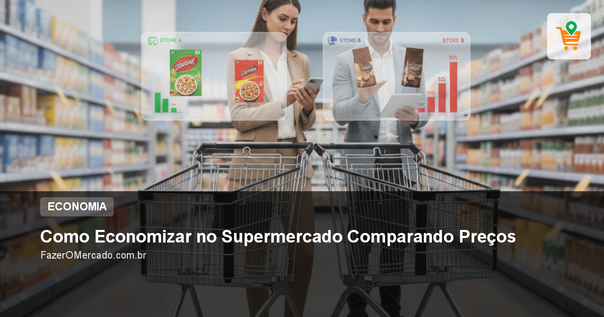Como Economizar no Supermercado Comparando Preços