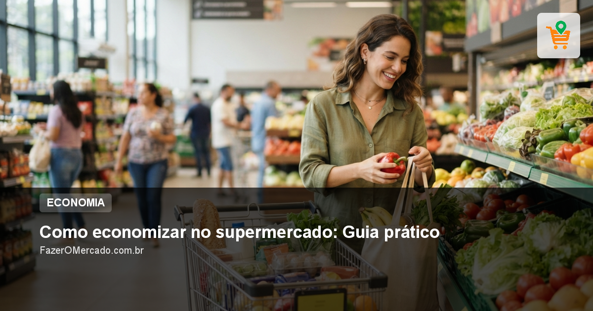 Como economizar no supermercado: Guia prático
