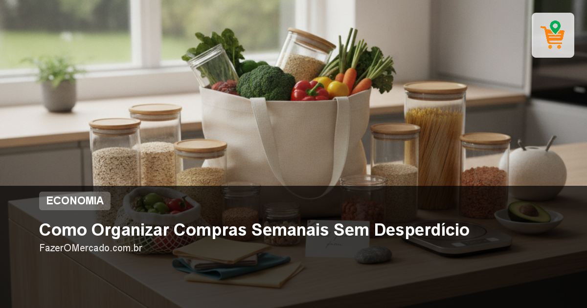 Como Organizar Compras Semanais Sem Desperdício