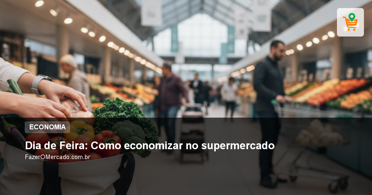 Dia de Feira: Como economizar no supermercado