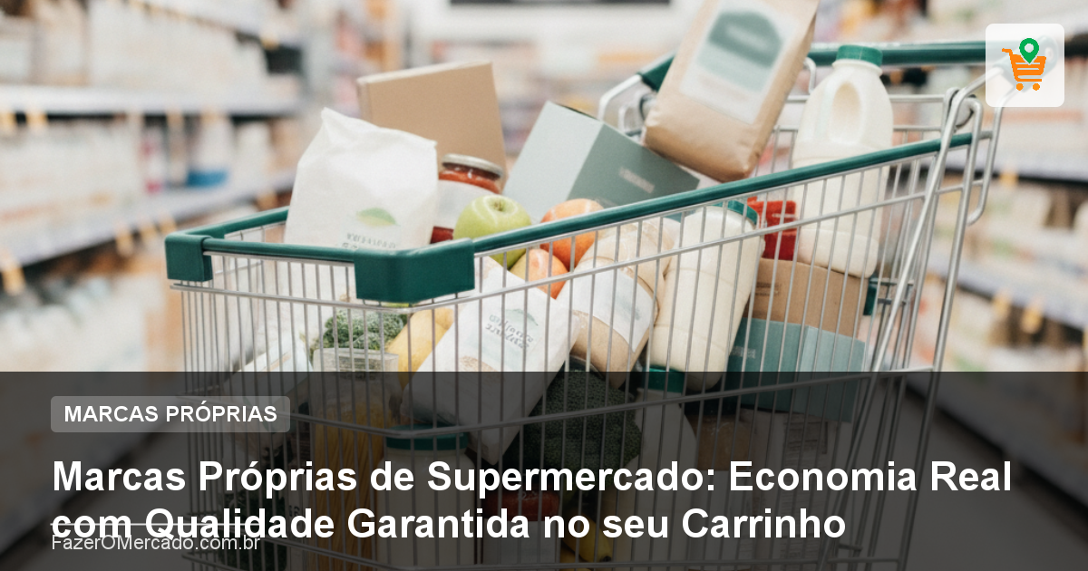 Marcas Próprias de Supermercado: Economia Real com Qualidade Garantida no seu Carrinho