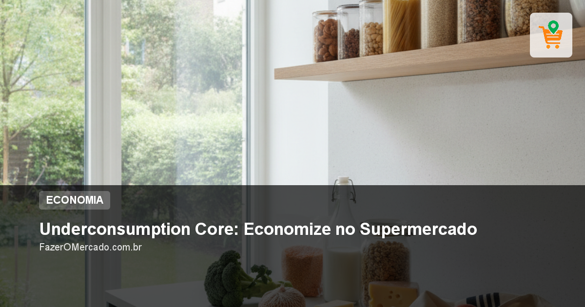 Underconsumption Core: Economize no Supermercado